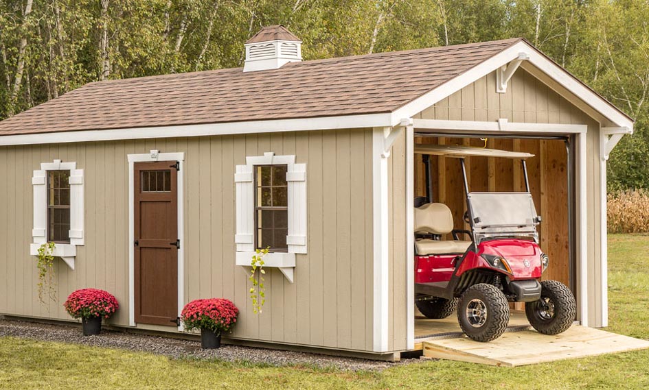 Elite Carriage Shed - Adirondack Storage Barns