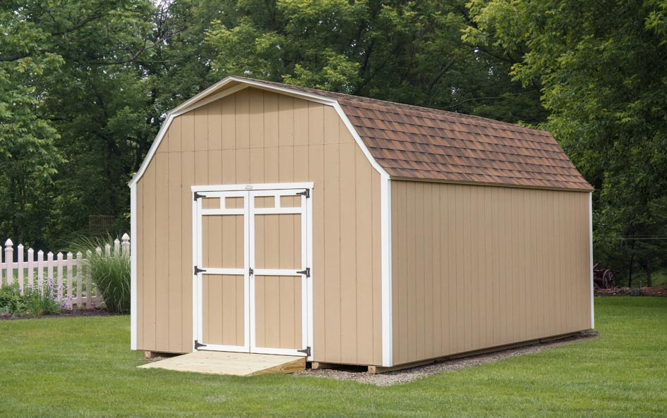 Buckskin High Barn built by Adirondack Storage Barns