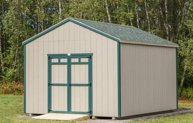 Clay Cottage shed by Adriondack Storage Building