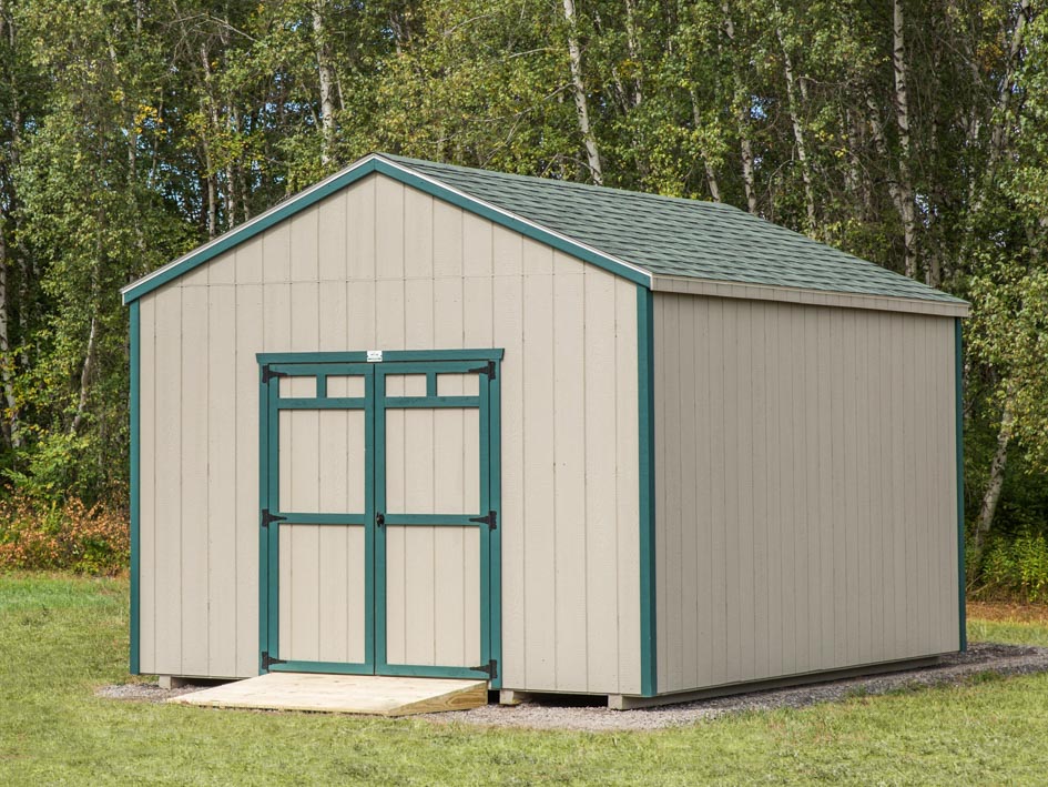 Clay Cottage shed by Adriondack Storage Building