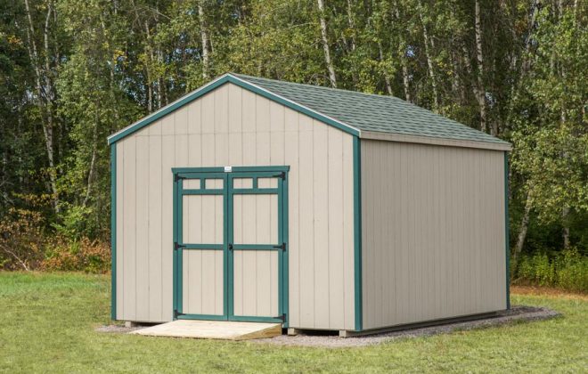 Clay Cottage shed by Adriondack Storage Building