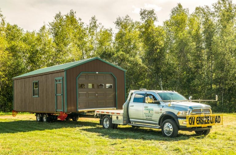 Delivery & Site Prep Adirondack Storage Barns