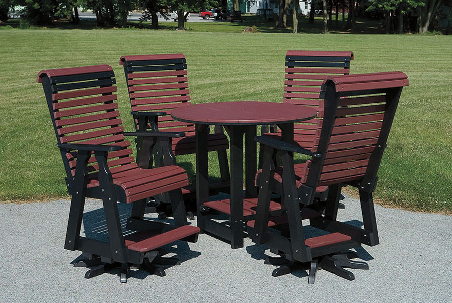 Outdoor lawn furniture by Adirondack Storage Barns
