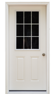 Standard Fiberglass 3’ Entry Door (solid or w/window)