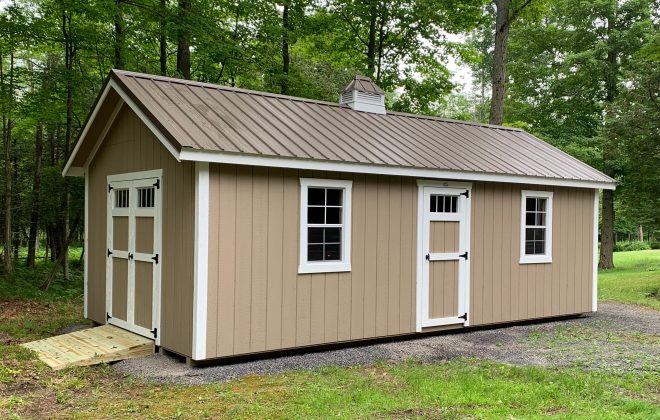 Elite Utility Shed built by Adirondack Storage Barns