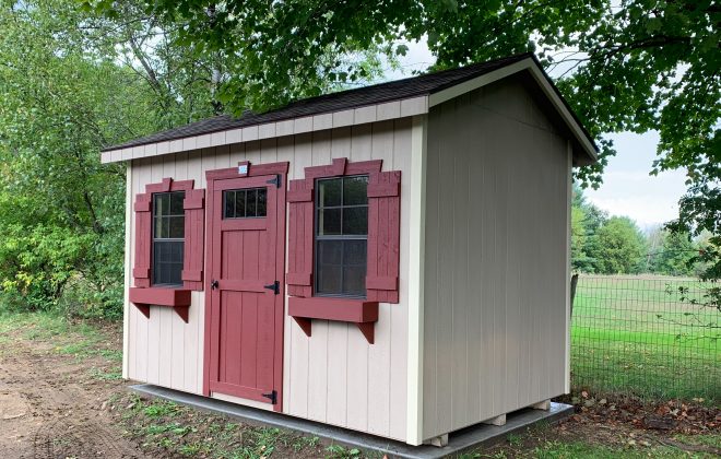 Custom Storage Shed built by Adirondack Storage Barns