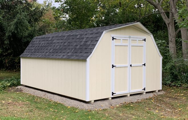 Mini Barn Storage Shed built by Adirondack Storage Barns