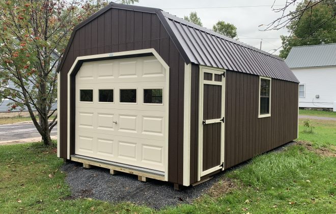 High Barn Carriage Shed built by Adirondack Storage Barns