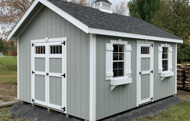 Elite Utility Shed built by Adirondack Storage Barns