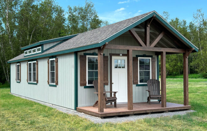 Light gray Elite Dormer ADK Cabin