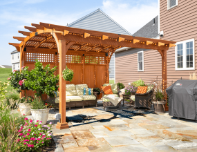 12x15 Hearthside Pergola