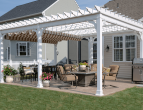 14x20 Vinyl Traditional Pergola